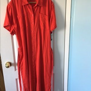 Lauren Ralph lauren casual dress short sleeve Sz16